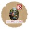 Beige Suede Mat Board for 8.5x11 Frames - Oval Opening for 6x8 Photos